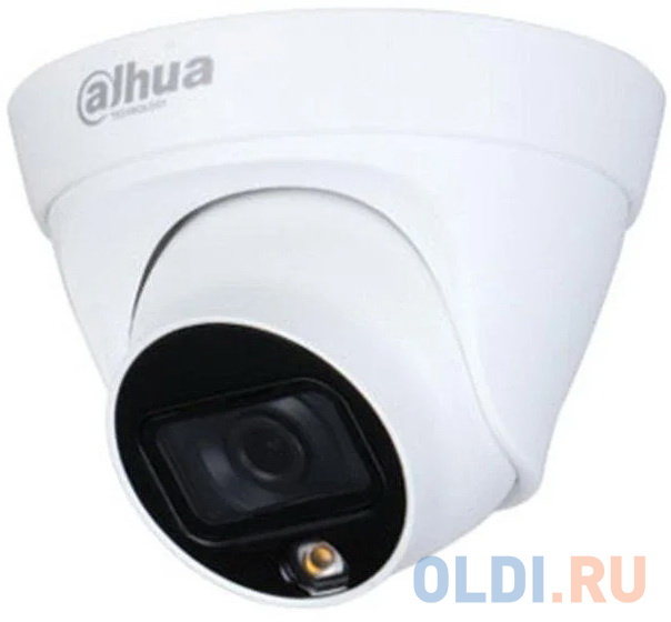 DAHUA DH-IPC-HDW1439TP-A-LED-0360B-S4 Уличная турельная IP-видеокамера Full-color 4Мп, 1/3” CMOS, объектив 3.6мм, LED-подсветка до 30м, IP67, корпус: