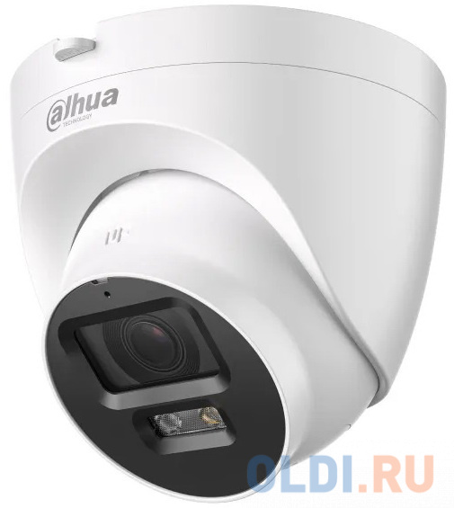 DAHUA DH-IPC-HDW2249TP-S-PV-0280B Уличная турельная IP-видеокамера Smart Dual Light с ИИ 2Мп, 1/2.8” CMOS, объектив 2.8мм, видеоаналитика, ИК до 30м,