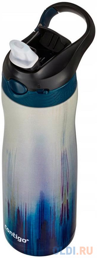 Термосы Термобутылка Contigo Ashland Couture Chil 0,59л белый синий