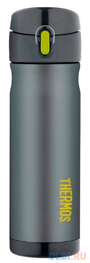 Термокружка Thermos JMW-500 CH 0.5л. серый/зеленый картонная коробка (649102)