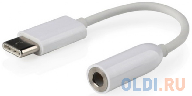  Cablexpert Переходник USB, USB Type-C/Jack3.5F, блистер (CCA-UC3.5F-01-W)