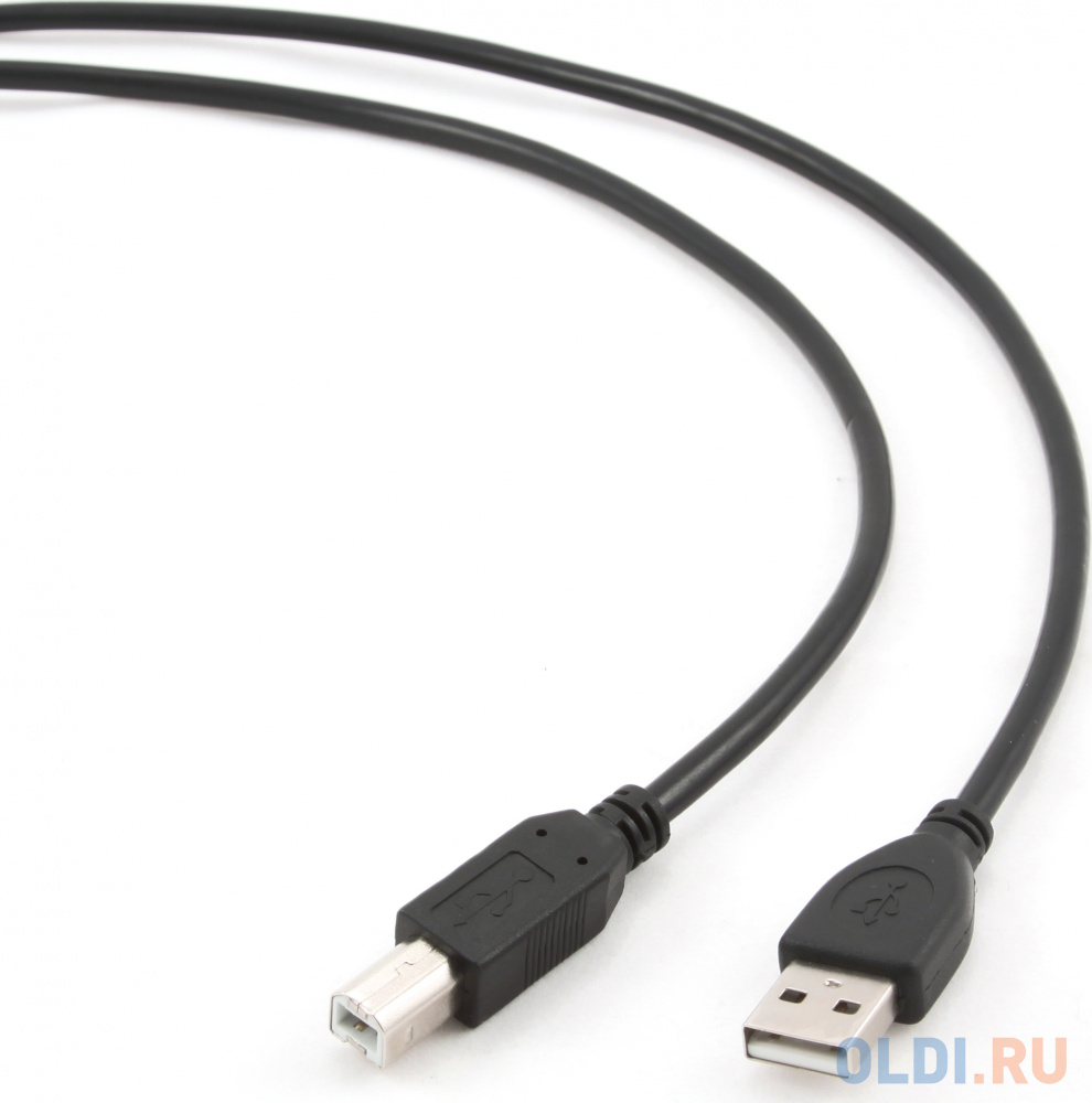 Bion Кабель интерфейсный USB 2.0 AM/BM, 1.8м, черный [BXP-CCP-USB2-AMBM-018]