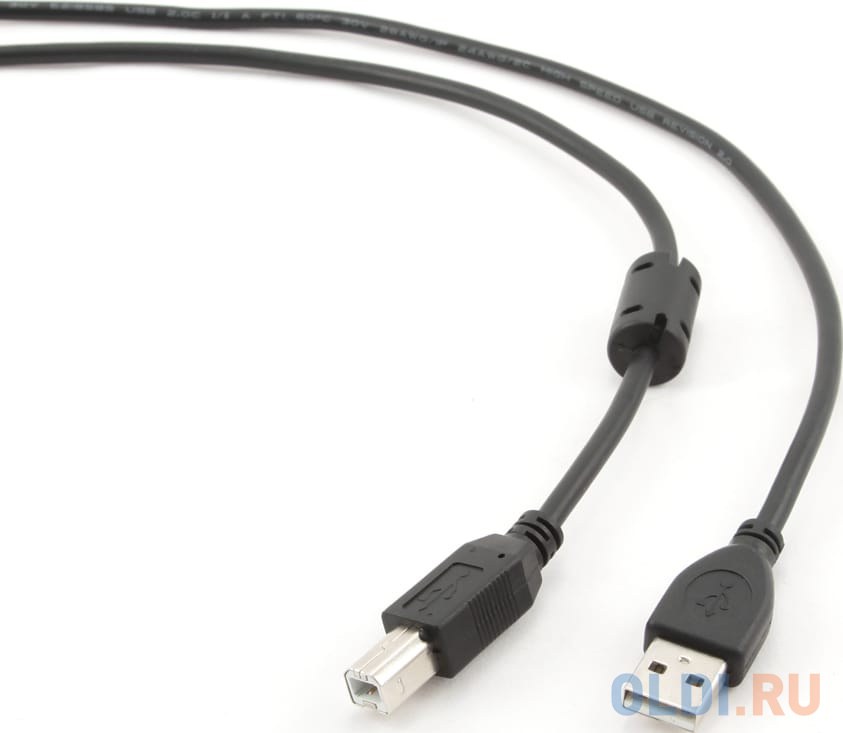 Кабель USB2.0 Pro  AmBm  4.5m/5m, Ferrite, "Gembird"