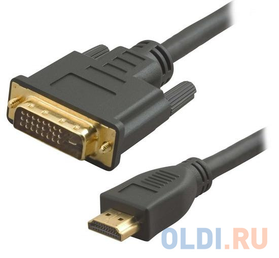 5bites APC-080-020 Кабель  HDMI M /  DVI M / 24+1 / DUAL LINK / 2M