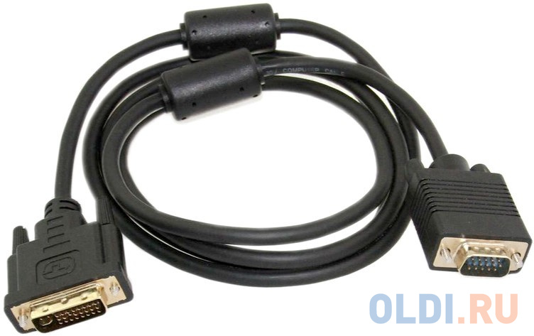 Кабель-переходник DVI (24+5)----> VGA_M/M 1,8м Telecom ( TA680F-1.8M)
