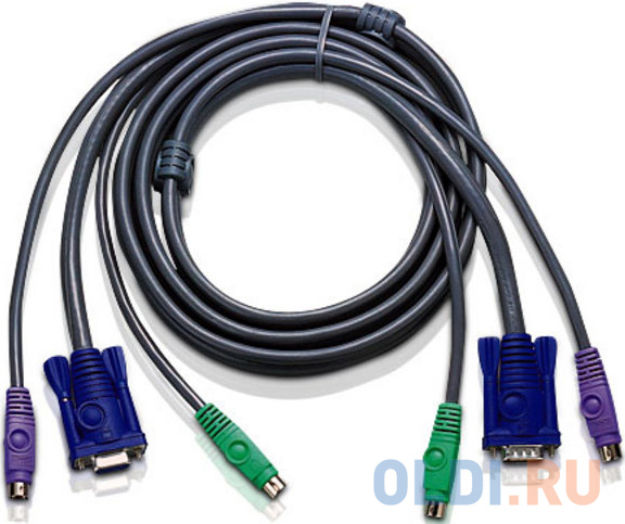 Кабель для KVM Aten Кабель Aten 2L-1001P/C 1.8 m cable PS/2 to PS/2