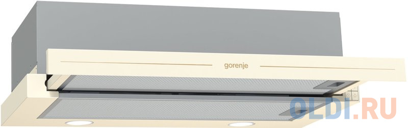 Вытяжка встраиваемая Gorenje BHP62CLI слоновая кость