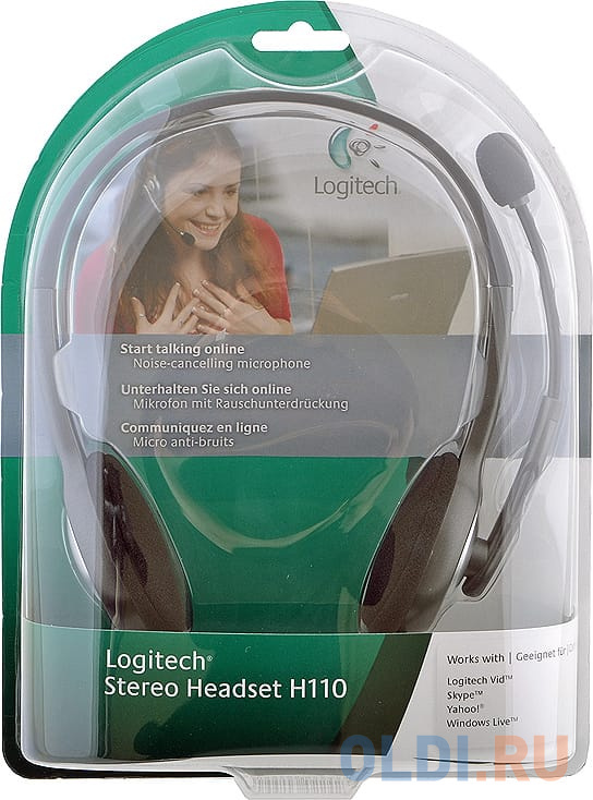  (981-000271) Гарнитура Logitech Headset H110