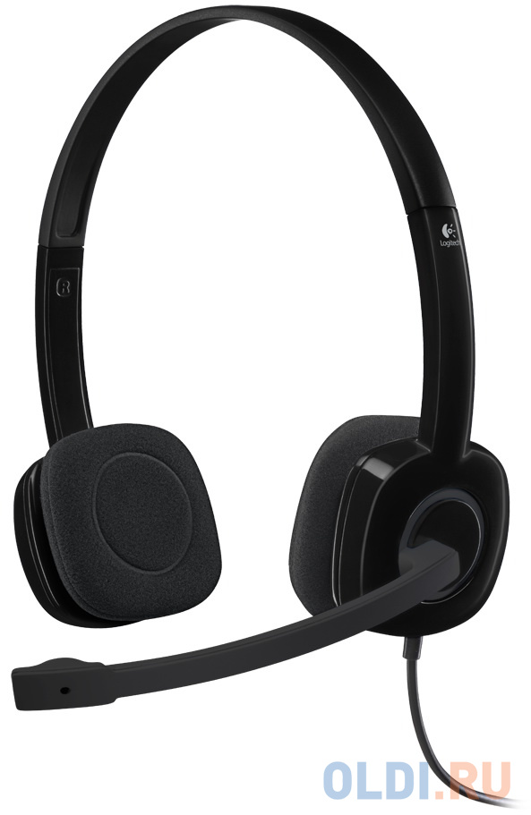   ОЛДИ (981-000589) Гарнитура Logitech Stereo Headset H151