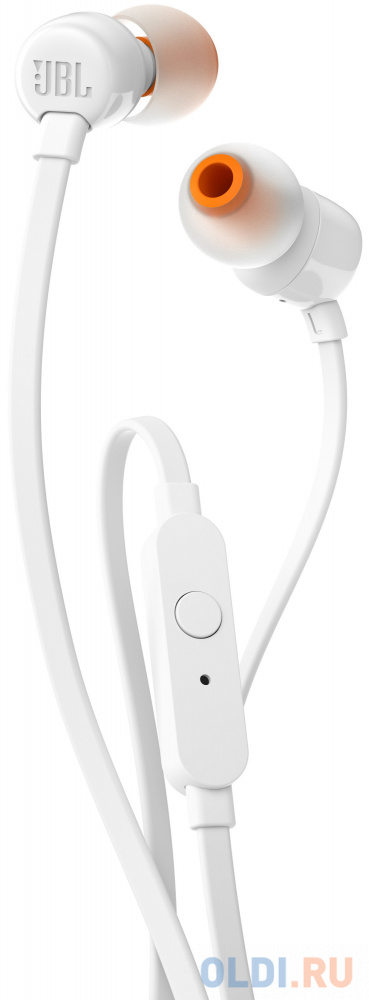 Наушники и гарнитуры JBL Наушники JBL T110WHT White