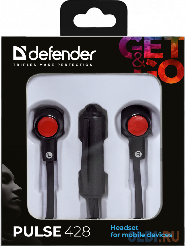  Гарнитура Defender Pulse 428 черный