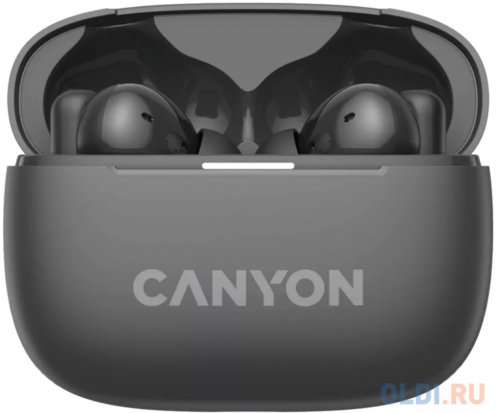 CANYON OnGo TWS-10 ANC+ENC, Bluetooth Headset, microphone, BT v5.3 BT8922F, Frequence Response:20Hz-20kHz, battery Earbud 40mAh*2+Charging case 500mAH