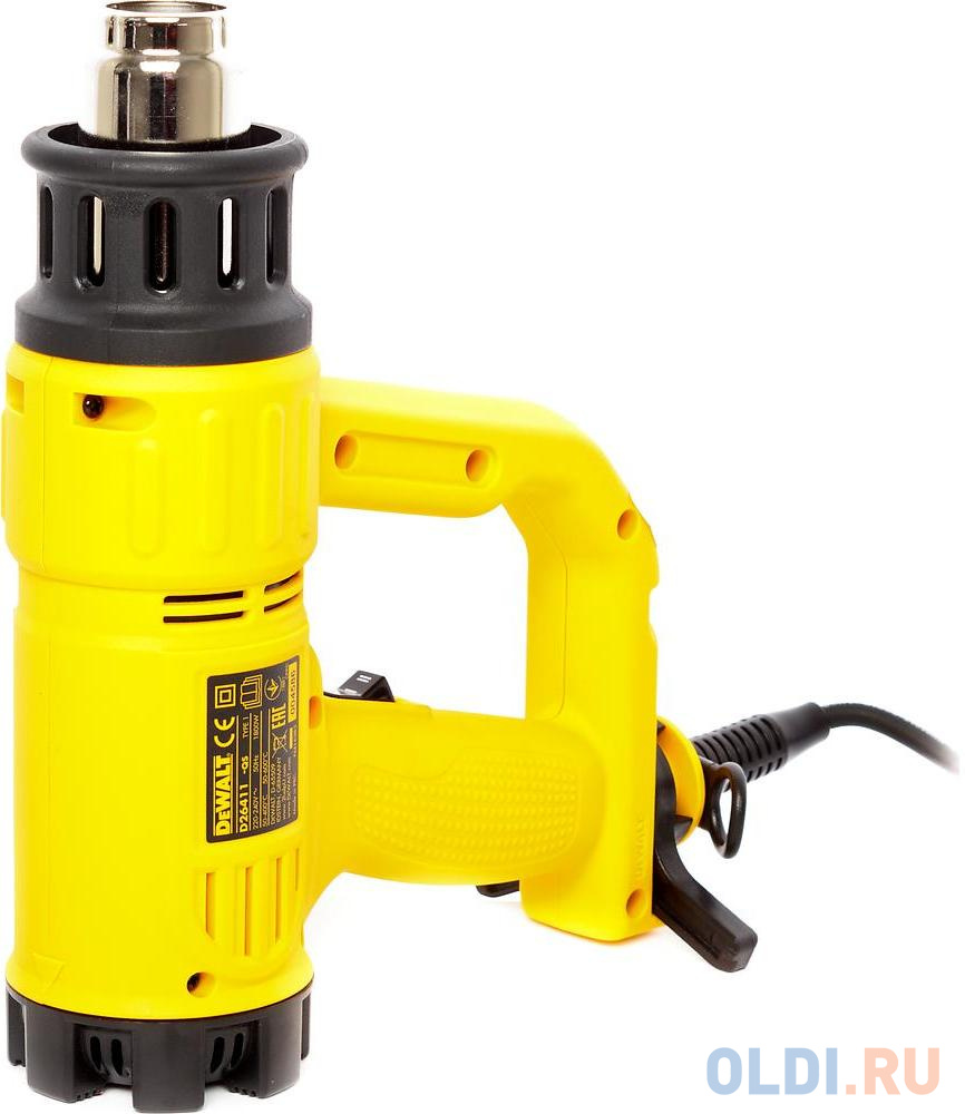 Технический фен DeWalt D26411-QS 1800Вт темп.50/400/600С