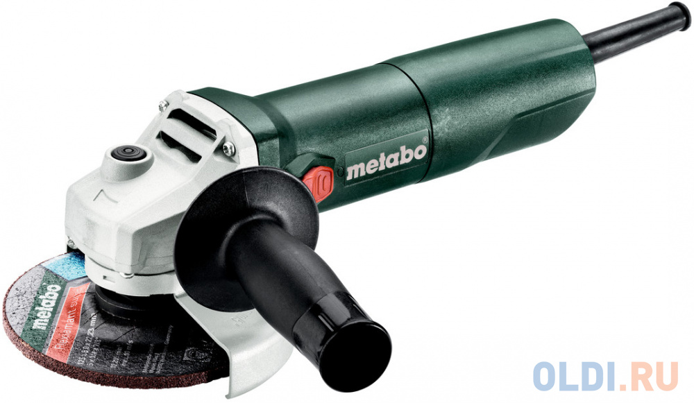 Шлифмашины Metabo  ОЛДИ Углошлифовальная машина Metabo W 650-125 (603602010) 125 мм 650 Вт