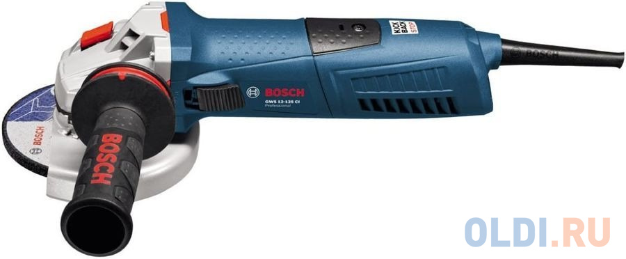 Углошлифовальная машина Bosch GWS 12-125 S 125 мм 1200 Вт