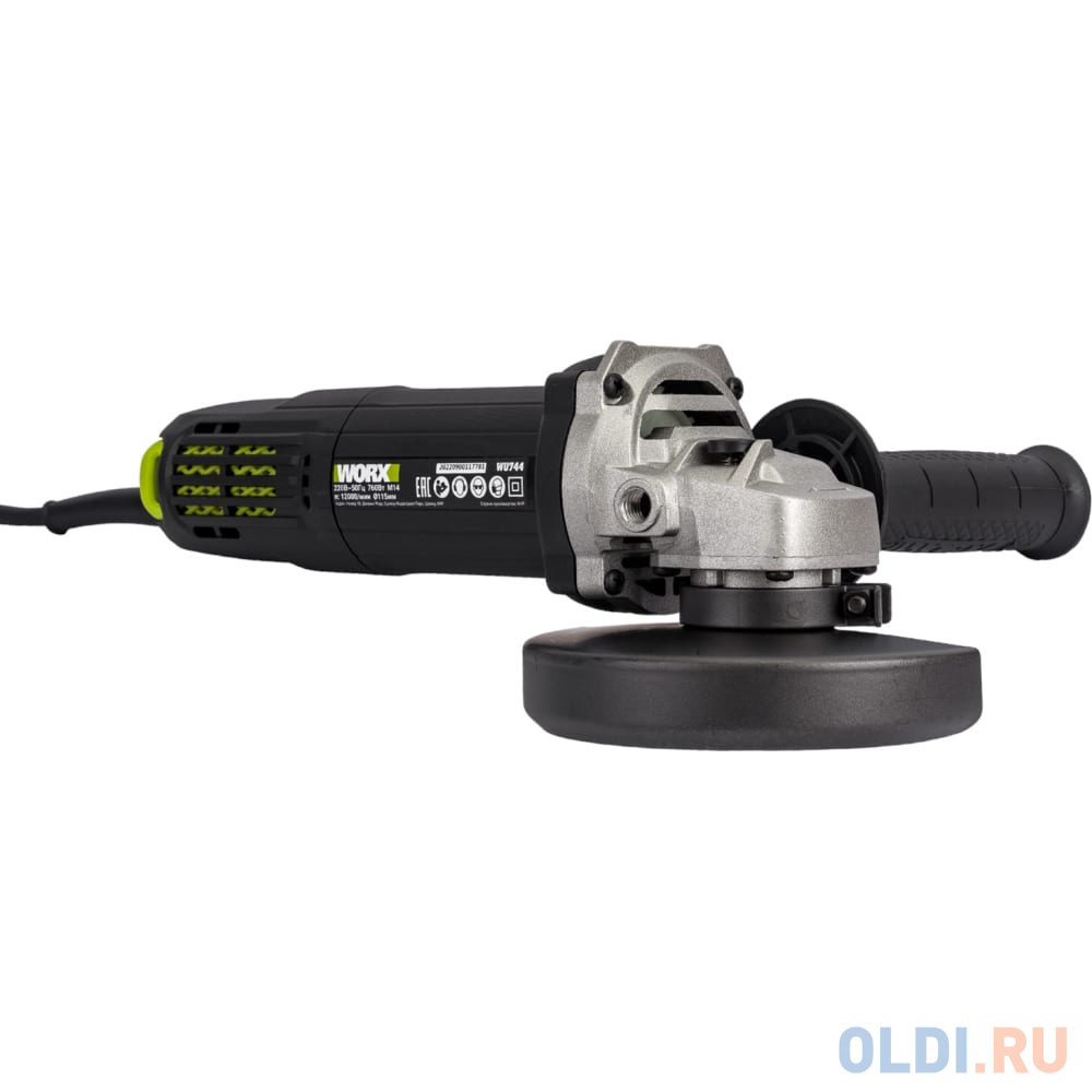 WORX Professional Угловая шлифмашина760Вт, 115/125 мм WU744