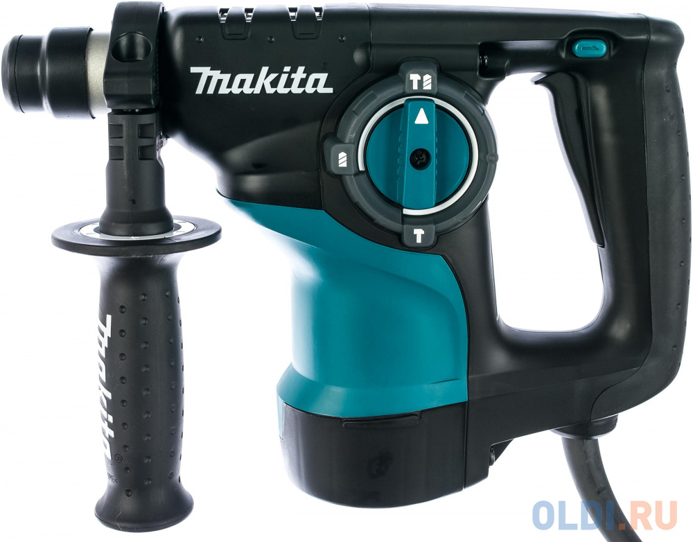 Перфоратор Makita HR2810 Перфоратор,SDS+,800Вт,3реж,2.9Дж,0-4500у\\м,3.4кг,чем,Д-образ