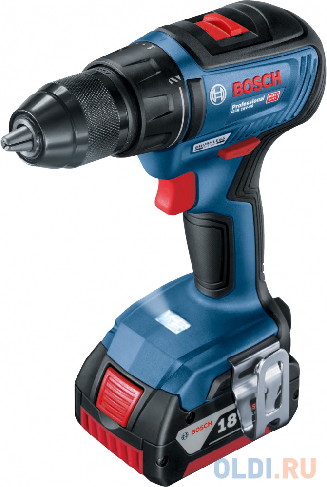 Дрель-шуруповёрт Bosch GSR 18V-50