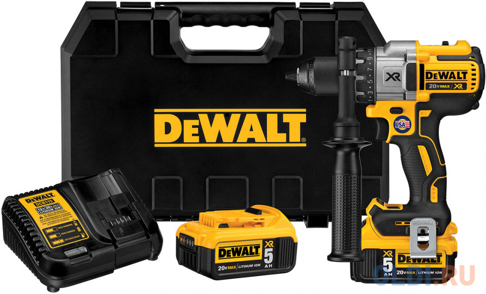 Дрель-шуруповёрт DeWalt DCD991P2-QW