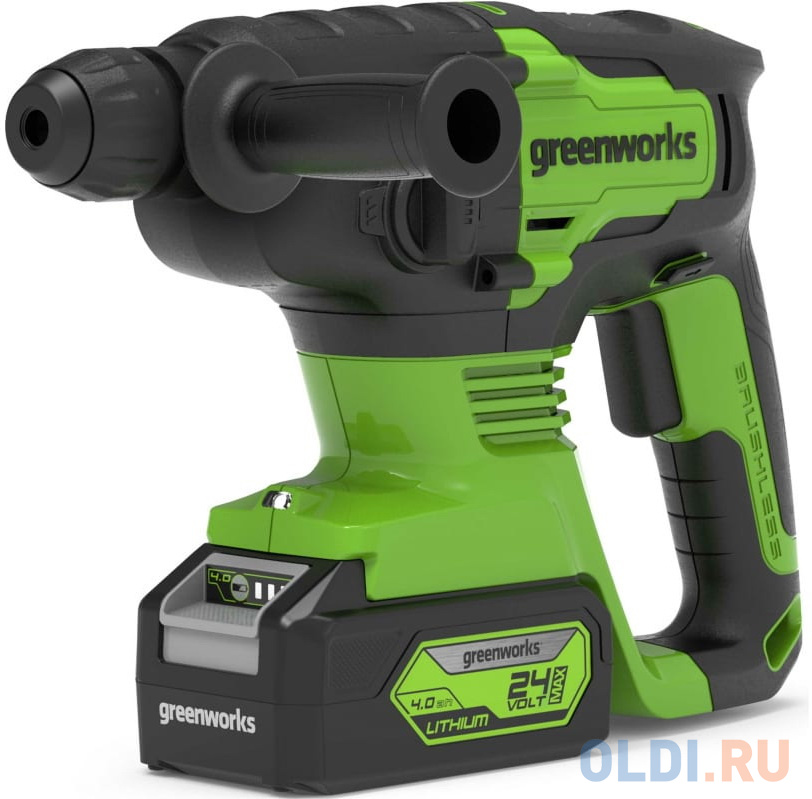 Перфоратор Greenworks GD24SDS2K4