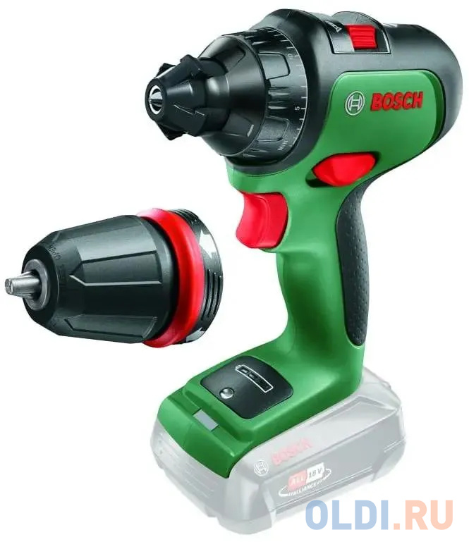 Дрель-шуруповерт Bosch AdvancedDrill 18 аккум. патрон:быстрозажимной (06039B5009)