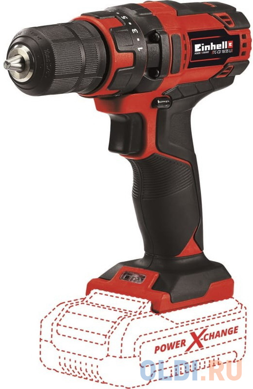 Дрель аккумуляторная Einhell PXC TC-CD 18/35