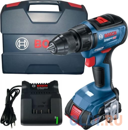 Дрель-шуруповерт Bosch GSR 18V-50 + L аккум. патрон:быстрозажимной (кейс в комплекте) (06019H5000)