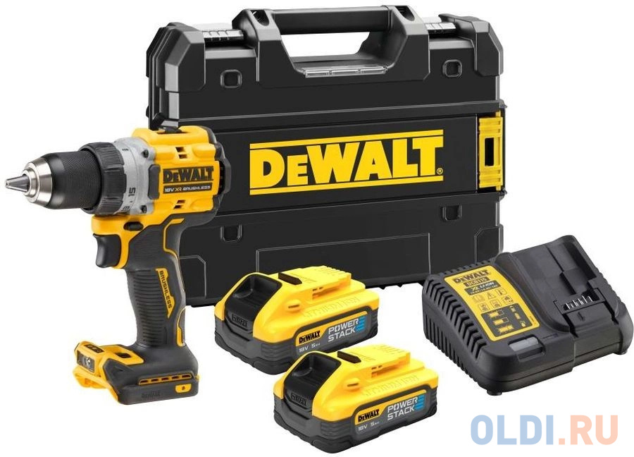 Дрель-шуруповёрт DeWalt DCD800H2T-QW