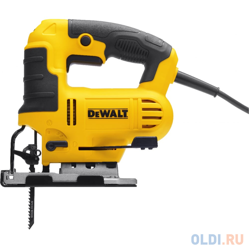 Лобзики электрические  ОЛДИ Dewalt Лобзик, 650Вт,85мм, 500-3200ход/мин,кофр DWE349-KS