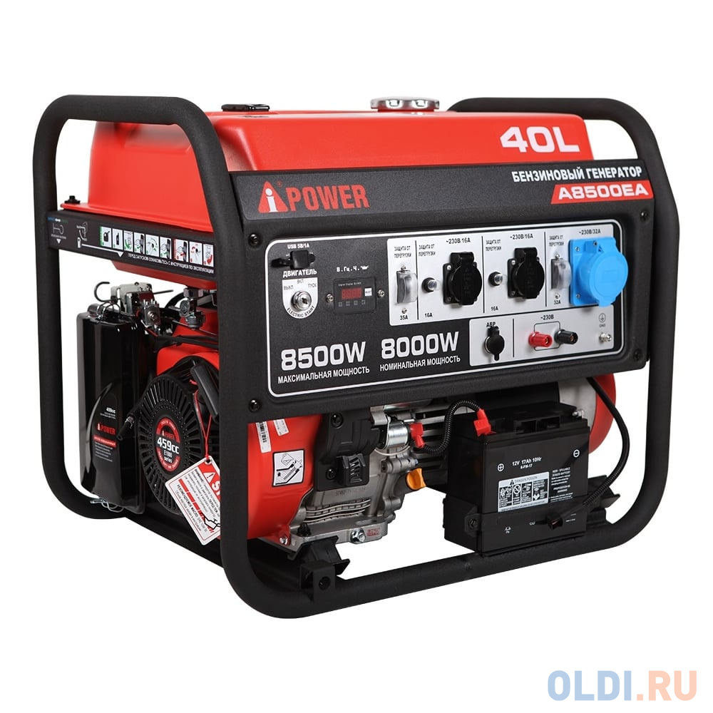 Бензиновый генератор A-iPower A8500EA (20113)  8/8.5кВт 40л 103.4кг