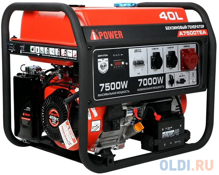 A-iPower Генератор бензиновый A7500ТEA 20114