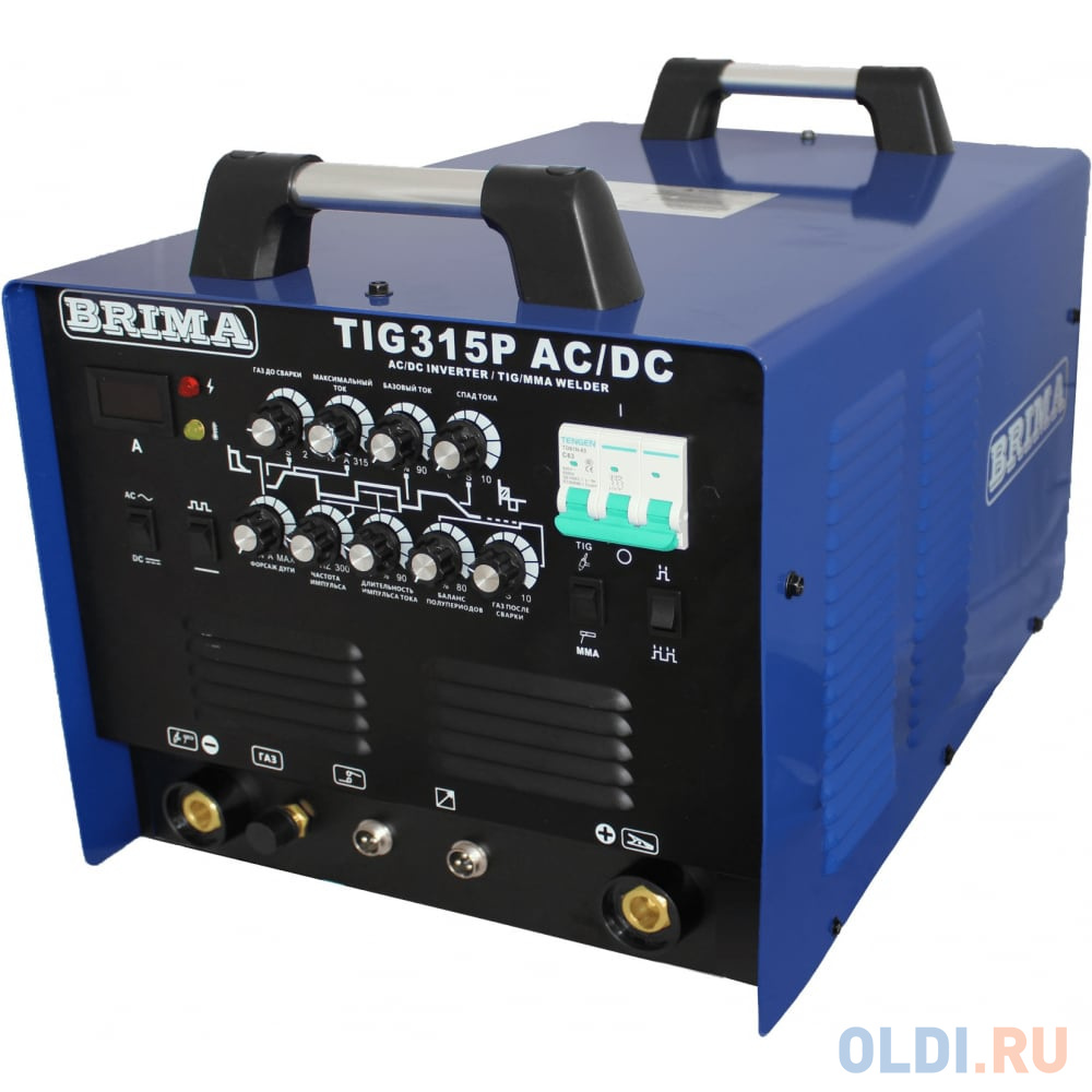 Сварочные аппараты Brima Инверторная установка TIG-315P AC/DC 380В HF 0005684