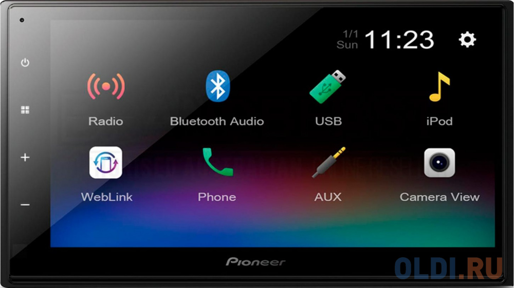 Автомагнитола Pioneer DMH-A345BT 2DIN 4x50Вт