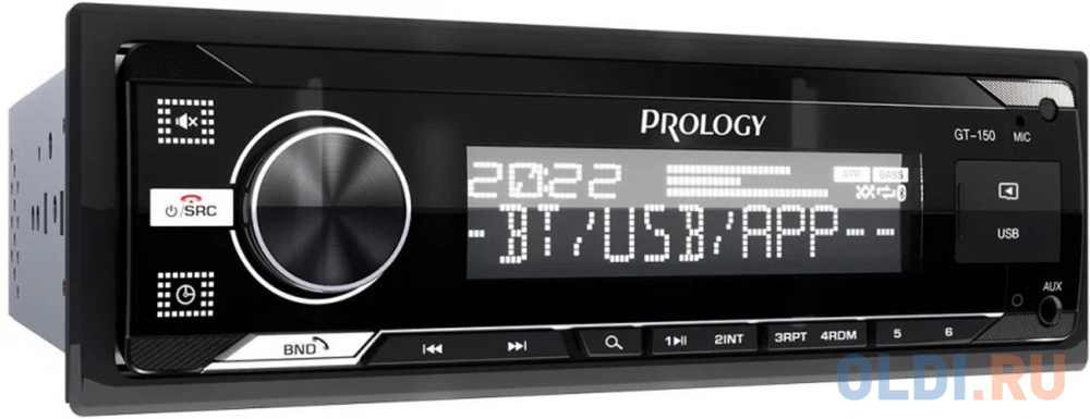 Автомагнитолы Prology Автомагнитола Prology GT-150 1DIN 4x55Вт