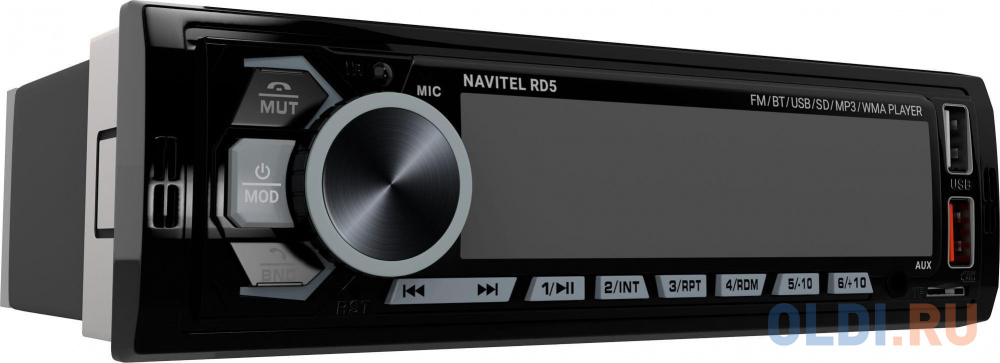 Автомагнитола Navitel RD5 1DIN 4x50Вт ПДУ