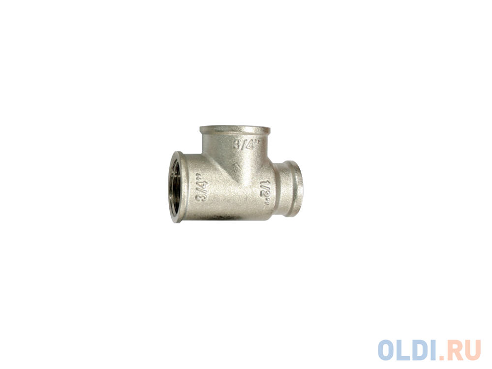 Тройник переходной 3/4"х3/4"х1/2" вн.-вн.-вн. VALTEC VTr.750.RN.050504