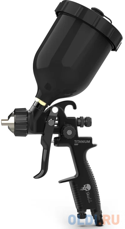 Radex Краскопульт skull titanium spray gun rrp дюза 2.0 мм черный 20120