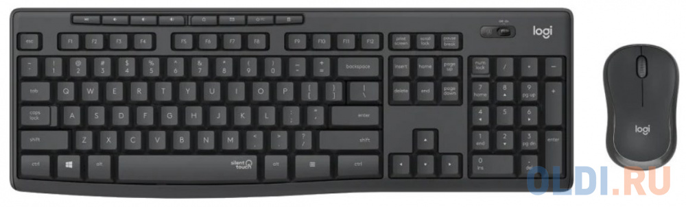 Комплект Logitech MK295 черный USB 920-009807