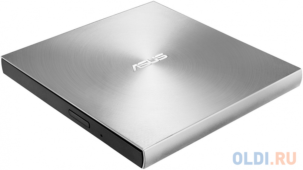 Внешний привод DVD±RW ASUS SDRW-08U9M-U USB 2.0 серебристый Retail