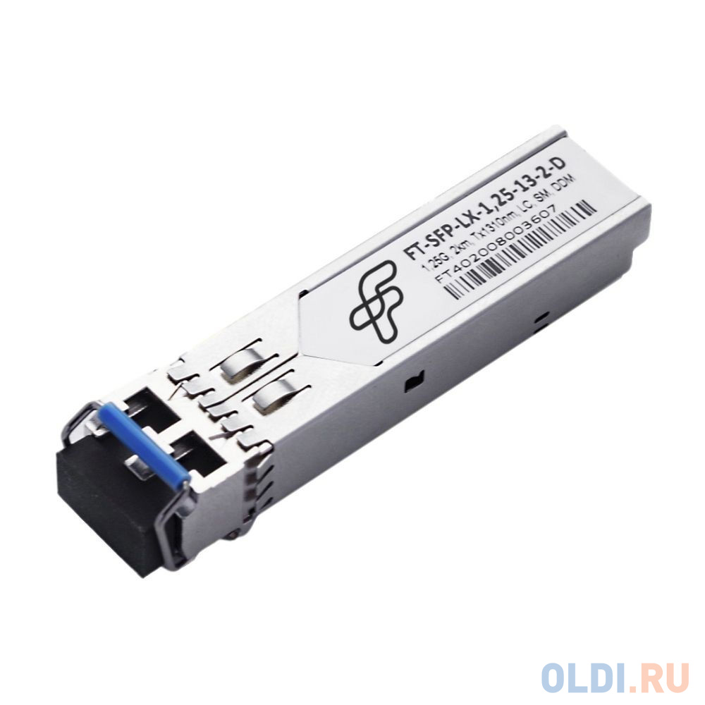   ОЛДИ FT-SFP-LX-1,25-13-2-D   Трансивер 1G, SFP, LC SMF 2km LX, 1310nm FP laser, Сделано в России (Реестр Минпромторга) (прошивка Cisco) OEM