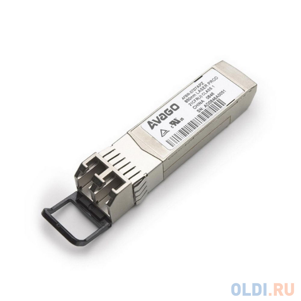 Модули расширения AFBR-57F5PZ  Transceiver 16GbE Fibre Channel (14.025/8.5/4.25 GBd), SFP+, LC MM 100m, 850nm VCSEL laser, DMI, bail de-latch, Foxconn Avago