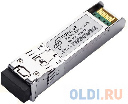 Модули расширения  ОЛДИ Модуль оптический Future Technologies FT-SFP+-LR-10-D Модуль оптический FT-SFP+-LR-10-D (10Gb, SM, 10km, 1310nm, LC, DDM)