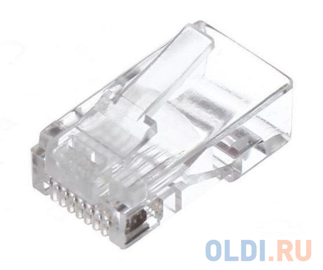 Коннекторы RJ-45 (8P8C) для UTP кабеля 6кат. ( упаковка 100 шт.) VCOM <NM006-1/100>