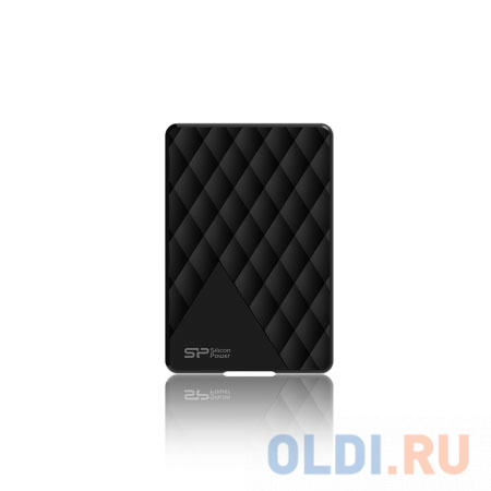  Внешний жесткий диск 2.5" USB3.0 1Tb Silicon Power Diamond D06 SP010TBPHDD06S3K черный