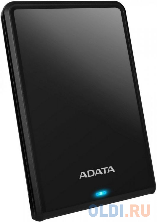 Внешний жесткий диск 1Tb Adata USB 3.1 AHV620S-1TU31-CBK HV620S Slim 2.5" чёрный