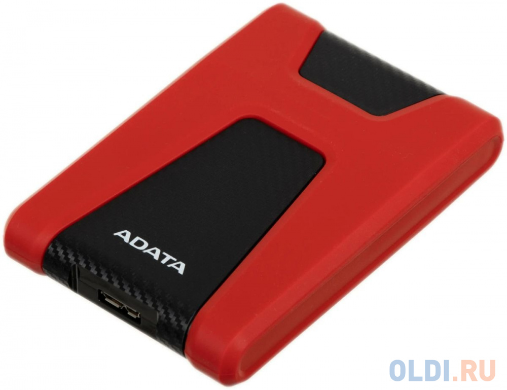 Внешний HDD 2.5" ADATA 2.0Tb HD650 <AHD650-2TU31-CRD> USB 3.1, красный