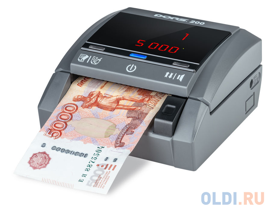 Детектор банкнот Dors 200 FRZ-041626 автоматический рубли АКБ