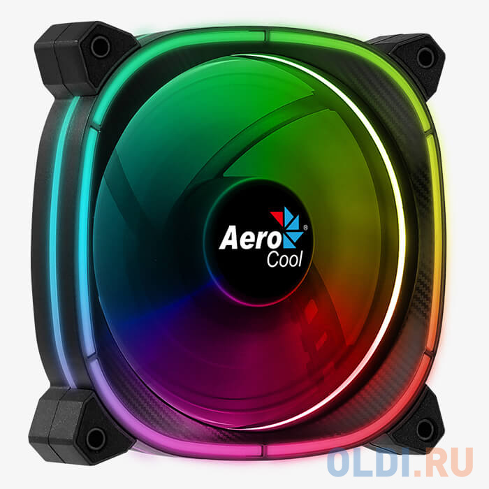 Вентилятор Aerocool Astro 12 ARGB (120мм, 17.5dB, 1000rpm, 6 pin, подсветка) RTL