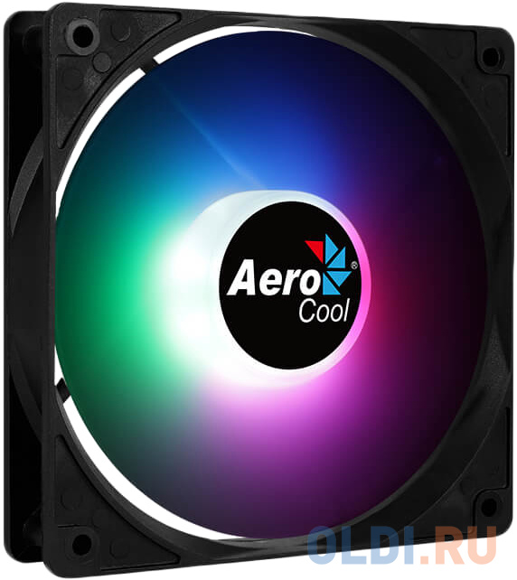 Вентилятор Aerocool Frost 12 PWM 120x120mm 4-pin 18-28dB 160gr LED Ret