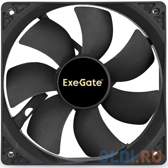 Exegate EX288929RUS Вентилятор ExeGate EX14025B4P-PWM (140x140x25 мм, двойной шарикоподшипник, 4pin, PWM, 28dBA)